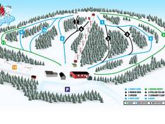 Trail map Boogie Mountain – Espanola