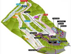 Trail map Bears Town