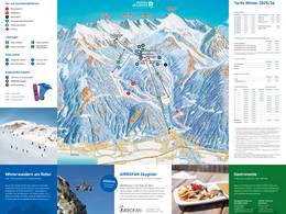 Trail map Rofan – Maurach