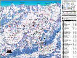 Trail map Ischgl/Samnaun – Silvretta Arena