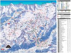 Trail map Ischgl/Samnaun – Silvretta Arena