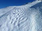 Mogul slope in Les Menuires