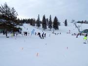 View of the Snow Valley ski resort