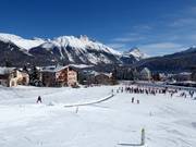 Beginner area in Celerina