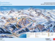 Trail map Krippenstein – Obertraun