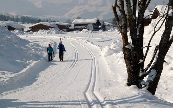 Cross-country skiing Lofer and Leogang Mountains – Cross-country skiing Buchensteinwand (Pillersee) – St. Ulrich am Pillersee/St. Jakob in Haus/Hochfilzen