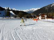 Beginner area of the Pro Werfenweng ski school