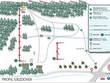Trail map of the ski resort Horní Kouty