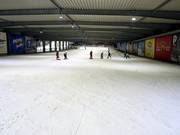 Main slope with ski course