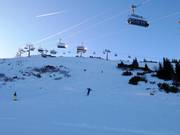 Ski route Nordhang at the Steinplatte