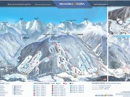 Trail map Kranjska Gora