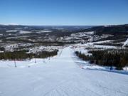 World Cup slope with view of Stöten