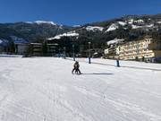 Beginner area at the valley station