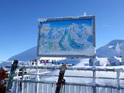 Slope map at Titlis