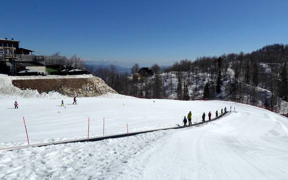 Ski resorts for beginners in the Julian Alps (Julijske Alpe) – Beginners Vogel – Bohinj