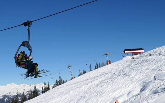 Gailtal Alps: size of the ski resorts – Size Goldeck – Spittal an der Drau