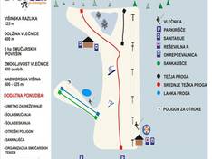Trail map Bukovnik