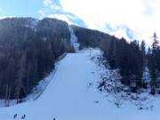 Difficult slope Mainson Blanche (La Thuile)
