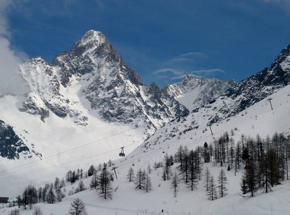 Ascent to Grands Montets