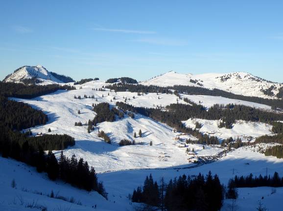 View over the Postalm