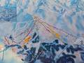 Trail map General's Mountain – Altay