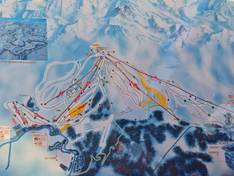 Trail map General's Mountain – Altay