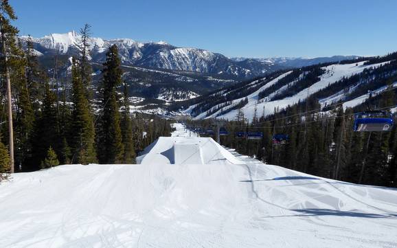 Snow parks Madison Range – Snow park Big Sky Resort