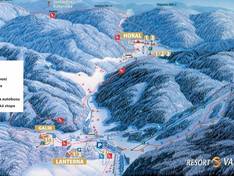 Trail map Horal