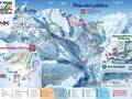 Trail map Arêches (Beaufort)
