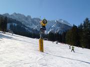 Snowmaking at Marienberg