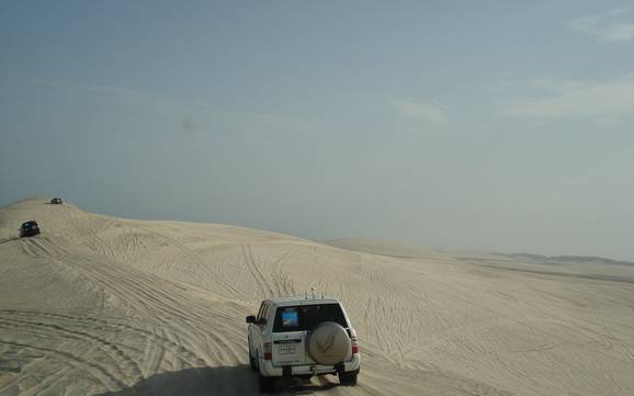 Qatar: size of the ski resorts – Size Sandboarding Mesaieed (Doha)