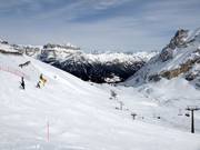 View from Sella Brunech to Ciampac