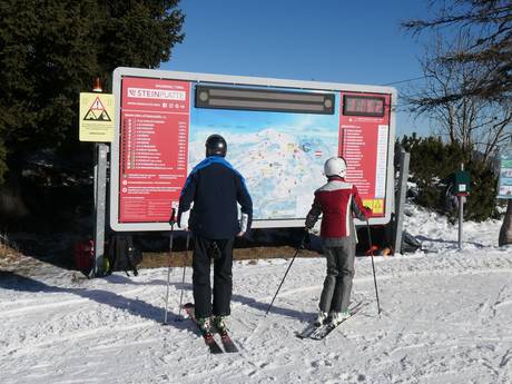 Germany: orientation within ski resorts – Orientation Steinplatte Winklmoosalm – Waidring/Reit im Winkl