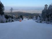 Easy slope at the Brünnlhanglift