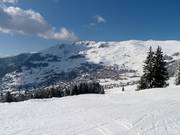 View of the accommodations in Verbier