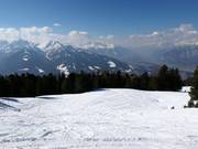 Open ski terrain at Patscherkofel