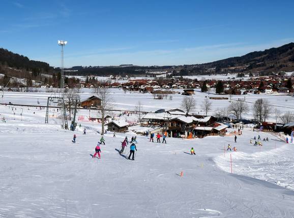 Valley station of the Steckenberglifte