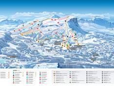 Trail map Skeikampen – Gausdal