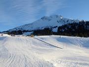View of the Fantiland practice slope