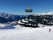 Slope at the Seebliga 8-person chairlift