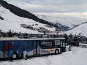 The ski bus in Hintertux