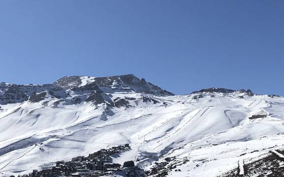 Biggest height difference in the Power Pass area of validity – ski resort La Parva