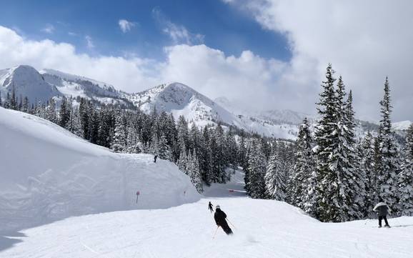 Highest base station in the Wasatch Mountains – ski resort Brighton