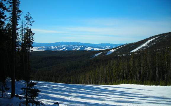 Skiing near Anaconda