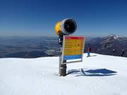 Slope signage in the Krvavec ski resort