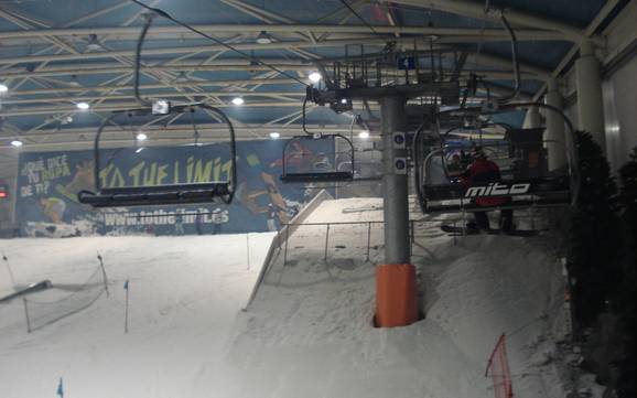Madrid: best ski lifts – Lifts/cable cars Snozone Madrid