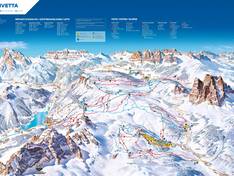 Trail map Civetta – Alleghe/Selva di Cadore/Palafavera/Zoldo