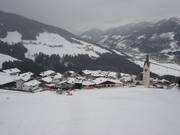 View of Kartitsch from the Dorfberglift