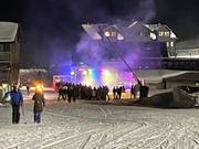 Night skiing