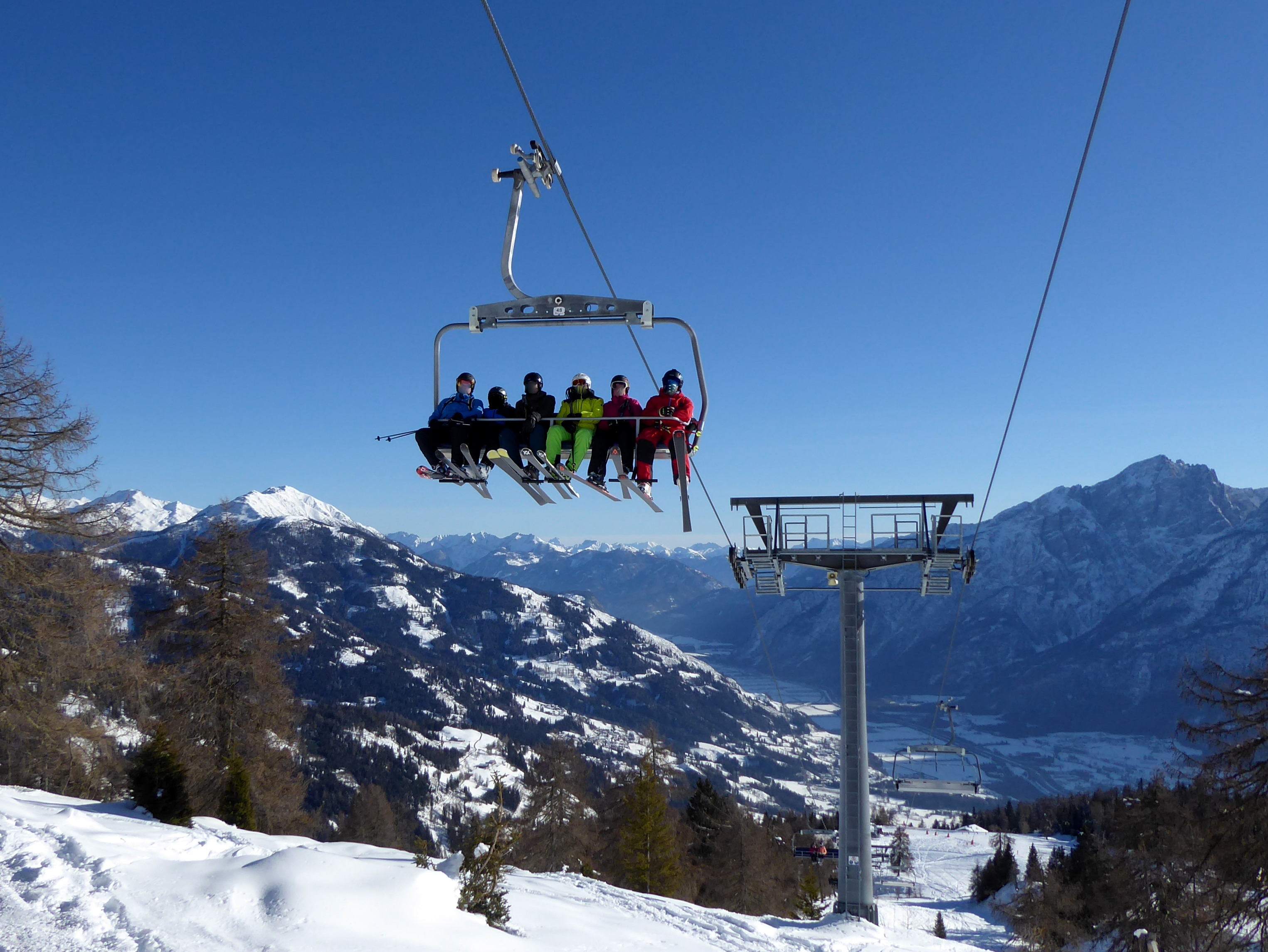 All lifts/cable cars at the ski resort Zettersfeld – Lienz